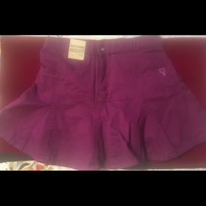 Adjustable waist skirt